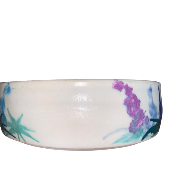 New Brie baker gaudreau fine woodworkings studio pottery dish bowl signed - Picture 4 of 7